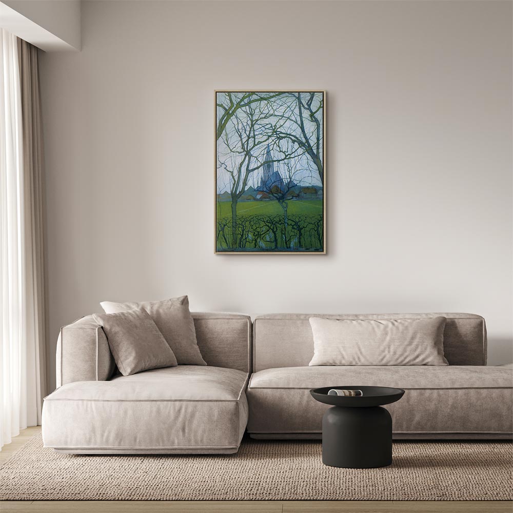 Canvas Print St. Jacob's Church Piet Mondrian