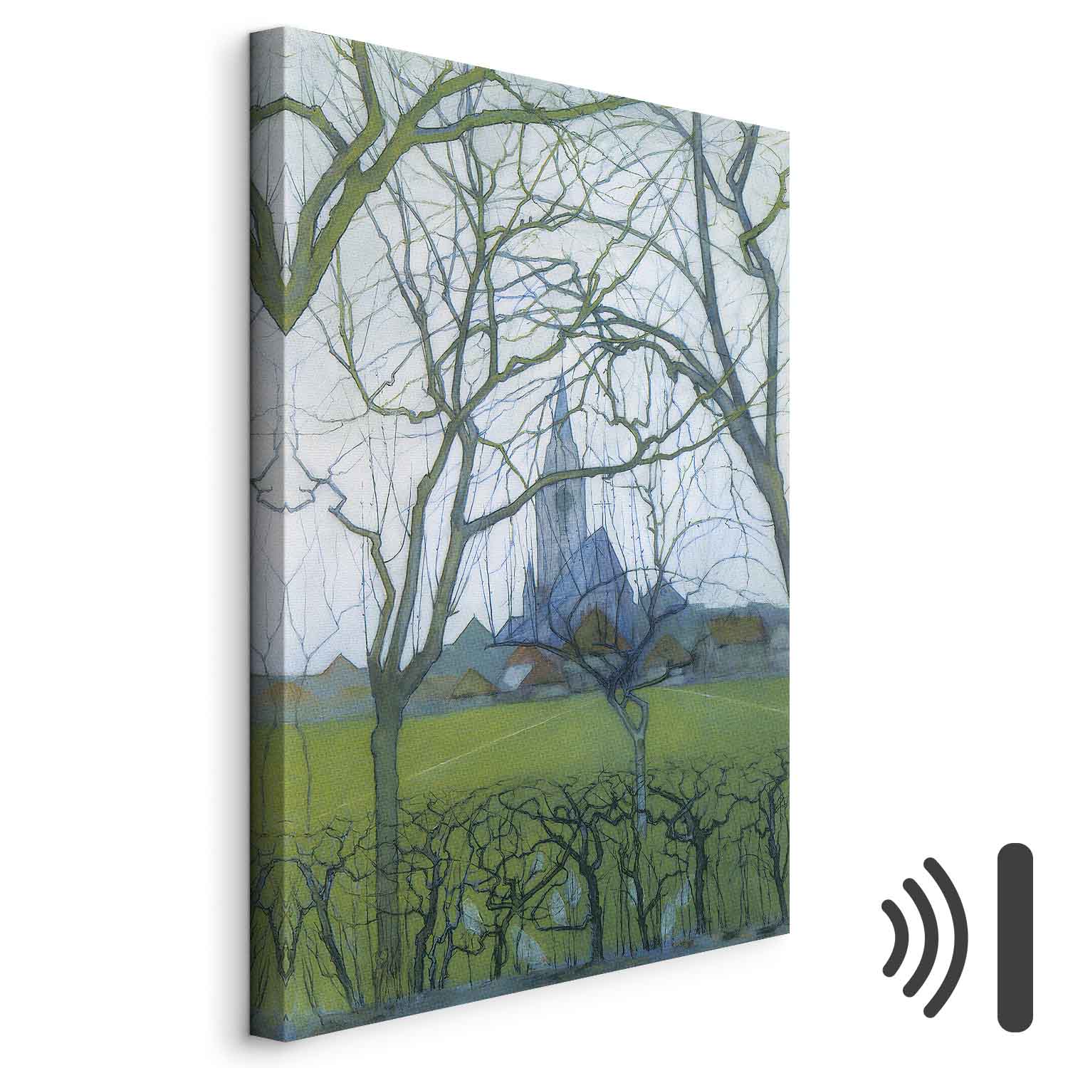 St. Jacob's Church Architectural Canvas Print