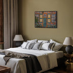 Canvas Print - House in Sunlight (Piet Mondrian)