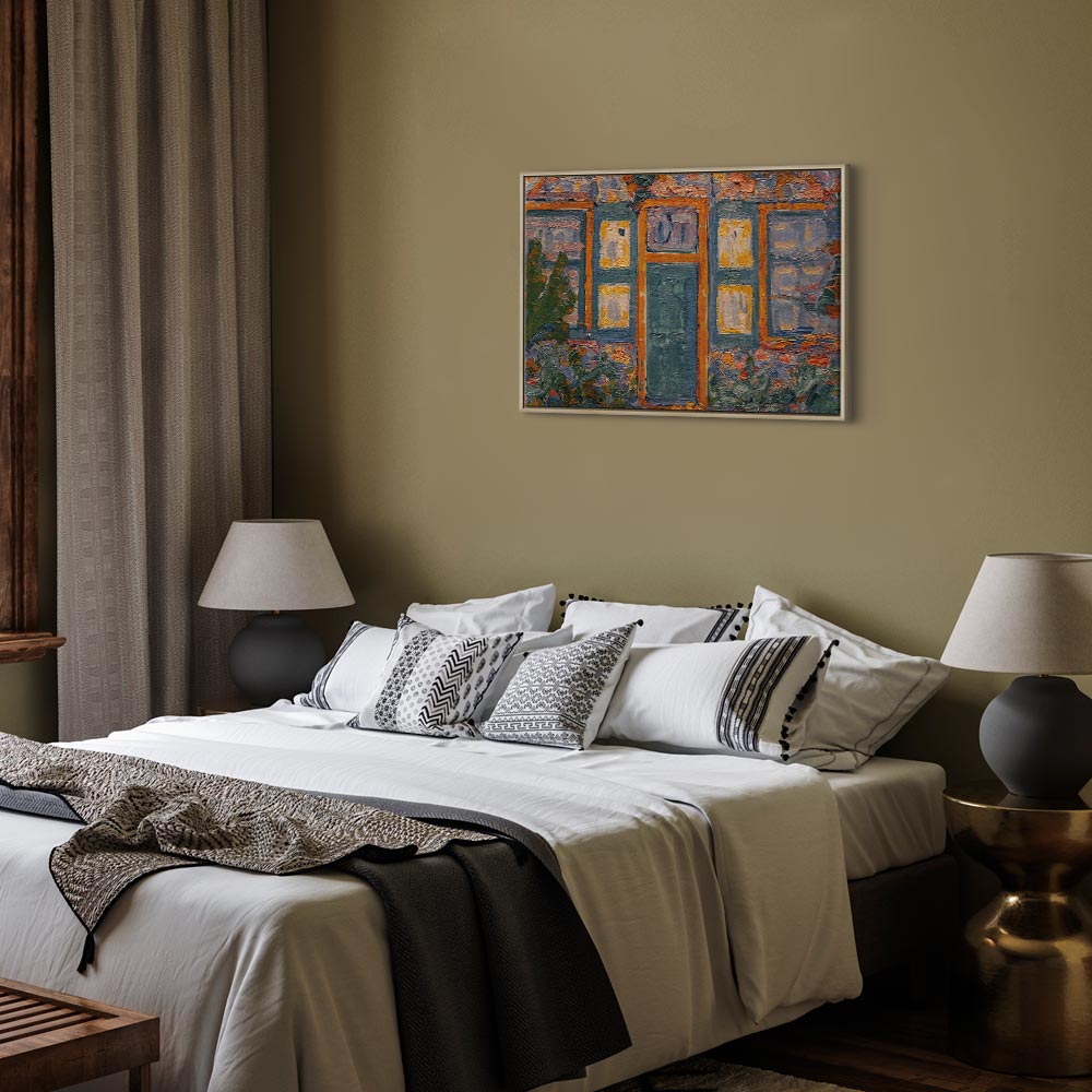 Canvas Print - House in Sunlight (Piet Mondrian)