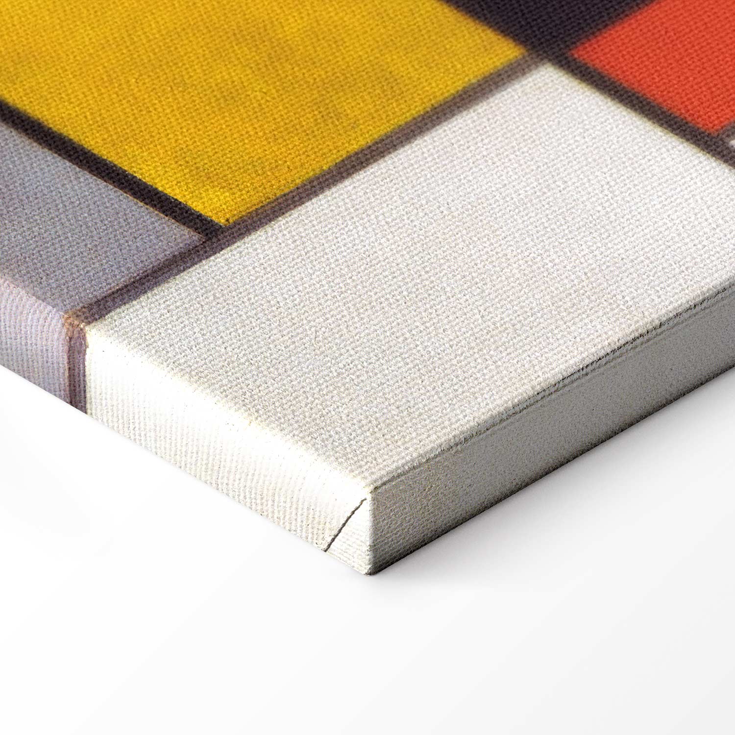 Mondrian Composition A Abstract Geometric Canvas Print