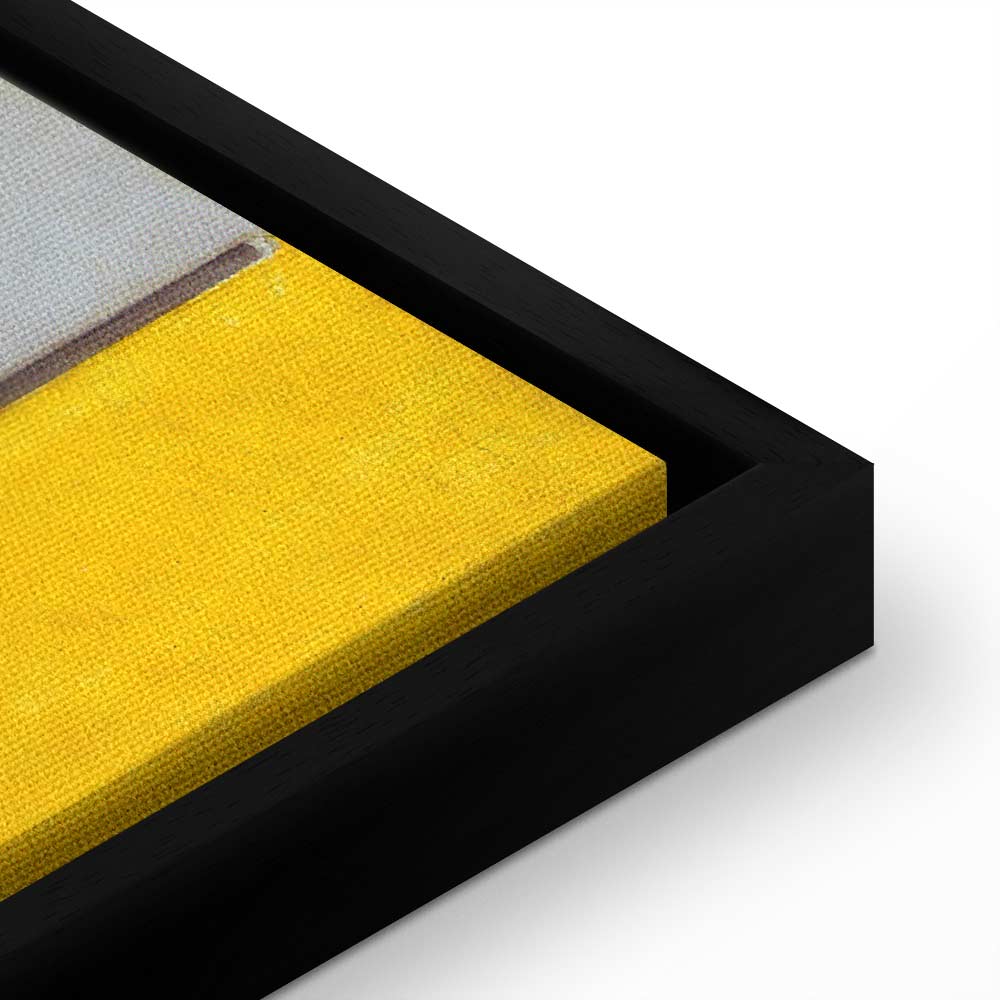 Mondrian Composition A Abstract Geometric Canvas Print