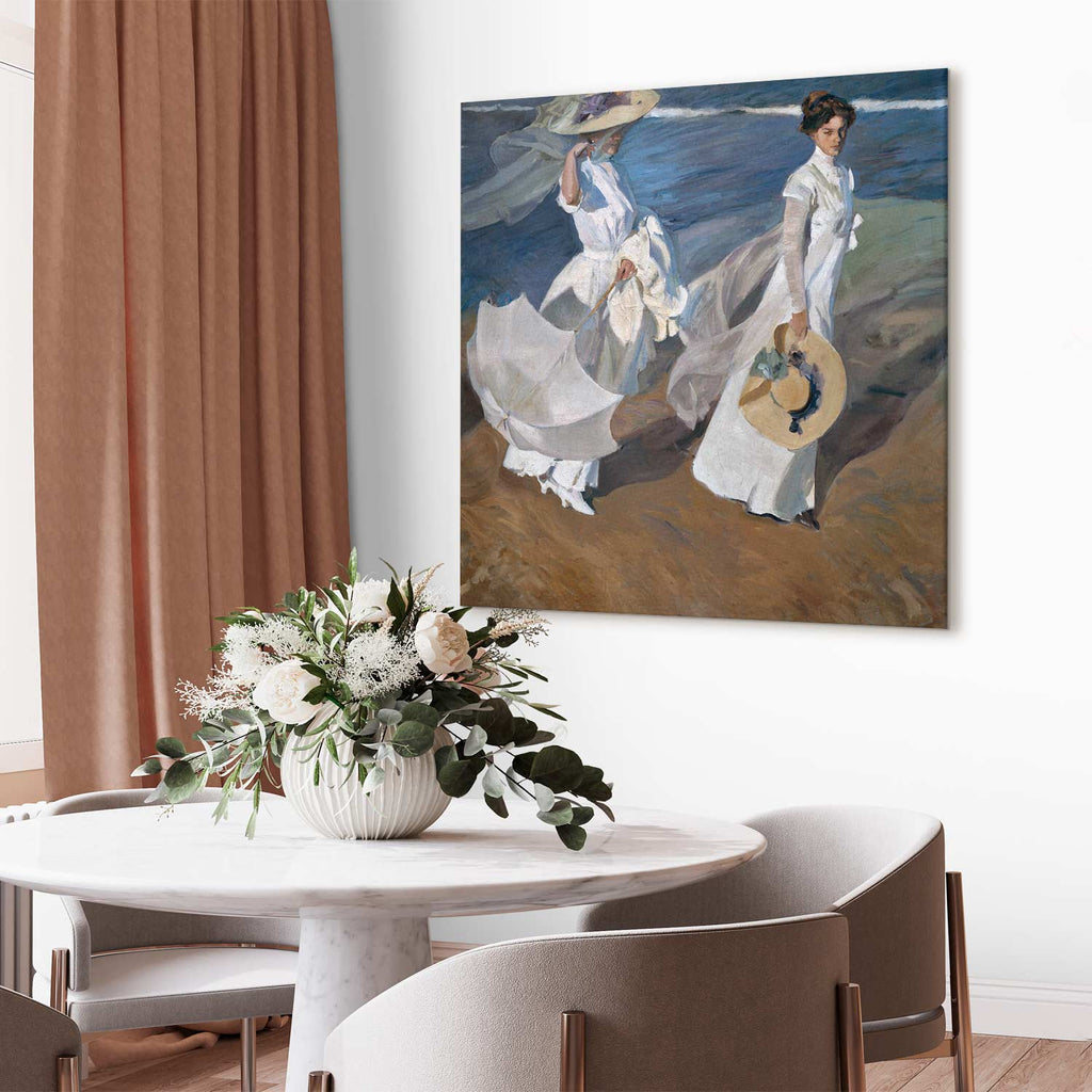 Seashore Stroll Classic Canvas Print