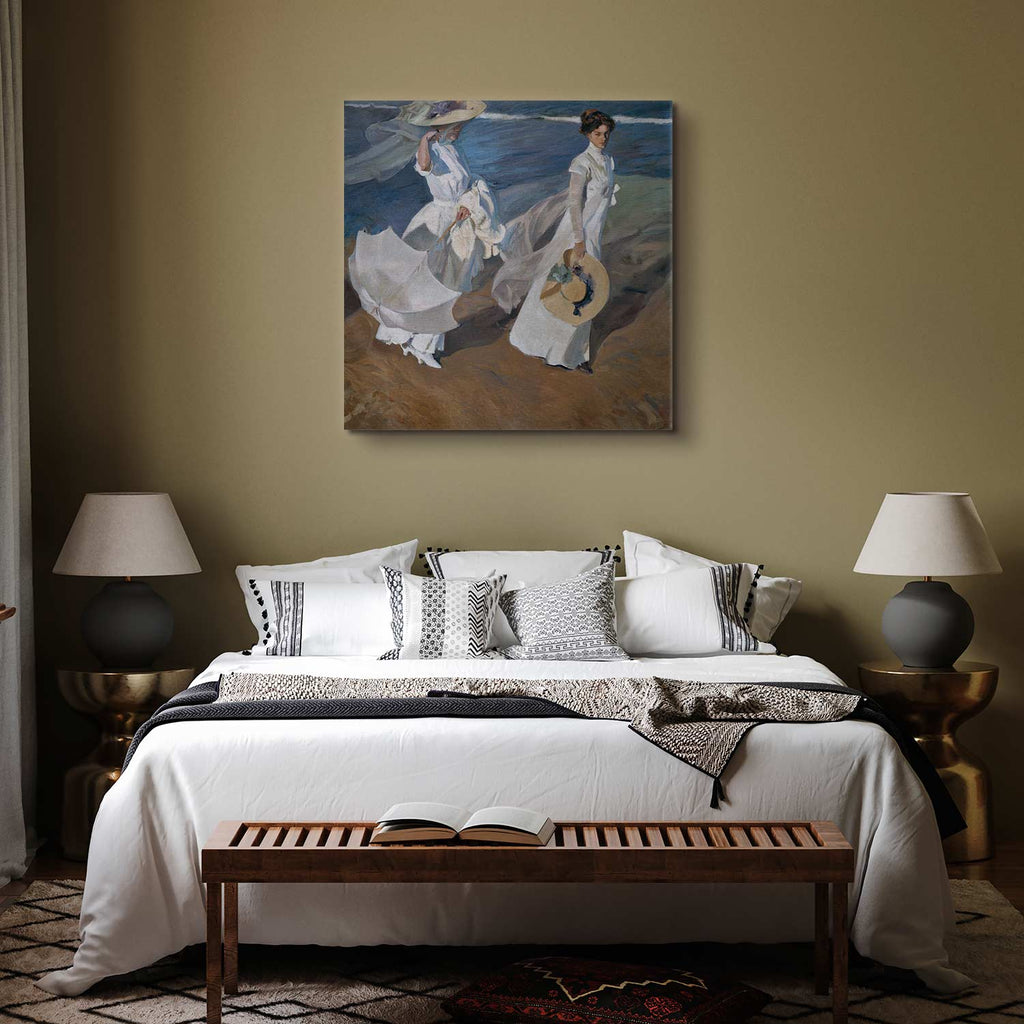 Seashore Stroll Classic Canvas Print