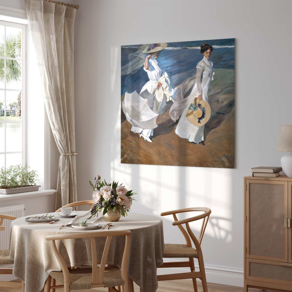 Seashore Stroll Classic Canvas Print