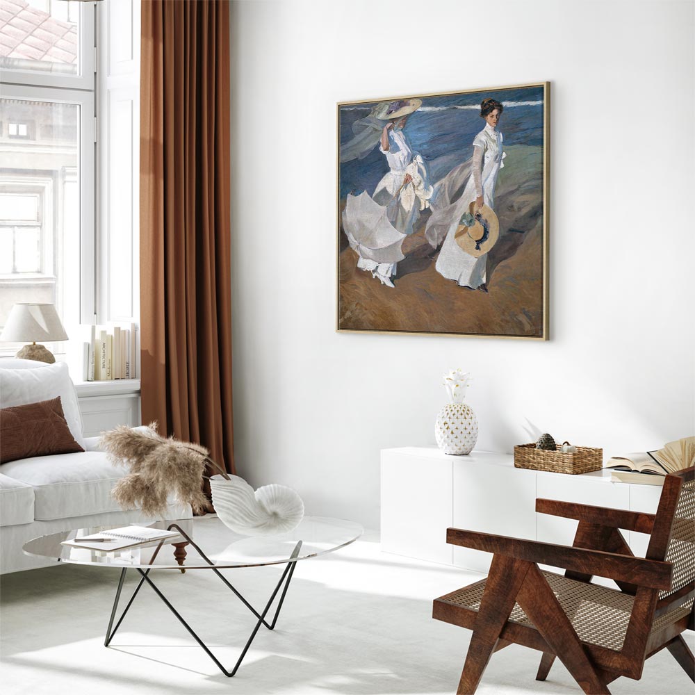 Seashore Stroll Classic Canvas Print