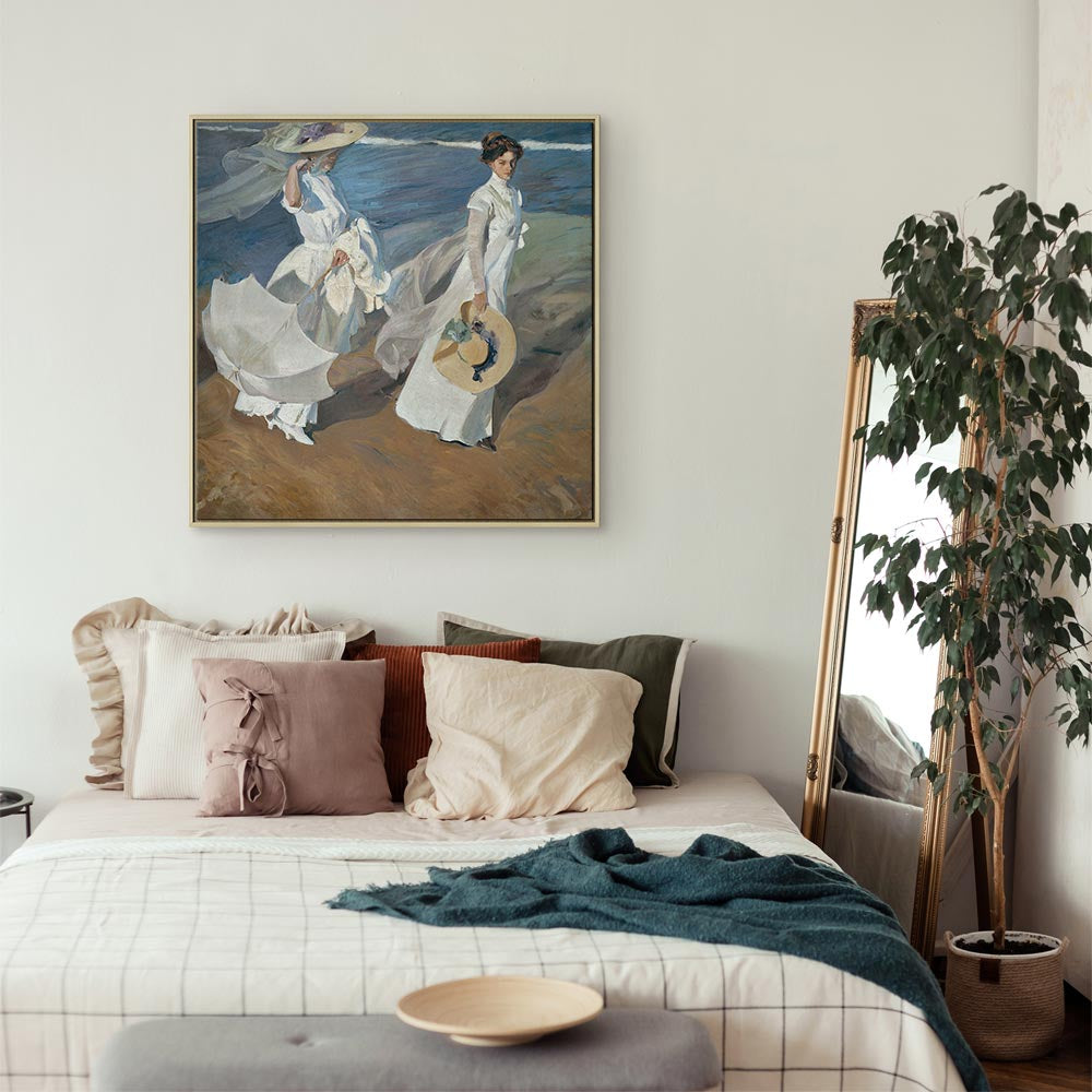 Seashore Stroll Classic Canvas Print