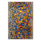 Mondrian Geometric Abstract DIY Large Canvas Print