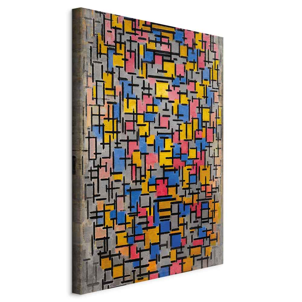 Canvas Print Piet Mondriaan Composition