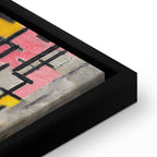 Canvas Print Piet Mondriaan Composition
