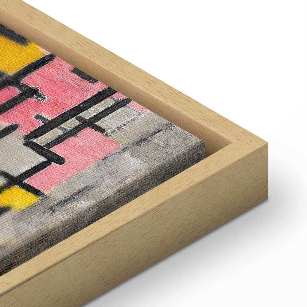 Canvas Print Piet Mondriaan Composition