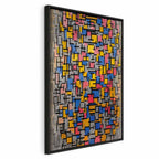 Canvas Print Piet Mondriaan Composition