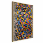 Canvas Print Piet Mondriaan Composition