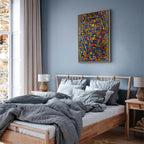 Canvas Print Piet Mondriaan Composition