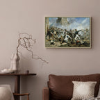 Canvas Print The Death of Pedro Velarde