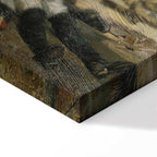 Monteleon Barracks Battle Classic Canvas Print