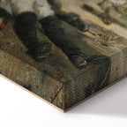 Monteleon Barracks Battle Classic Canvas Print