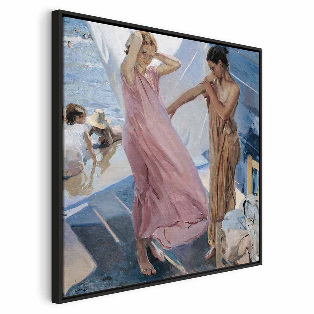 After Bathing Valencia Classic Canvas Print