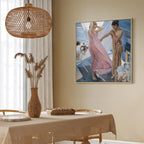 After Bathing Valencia Classic Canvas Print