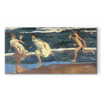 Seaside Children Classic Canvas Print