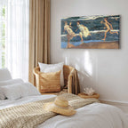 Seaside Children Classic Canvas Print