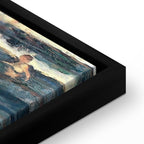 Canvas Print - Running along the Beach