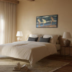 Canvas Print - Running along the Beach