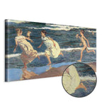 Seaside Children Classic Canvas Print