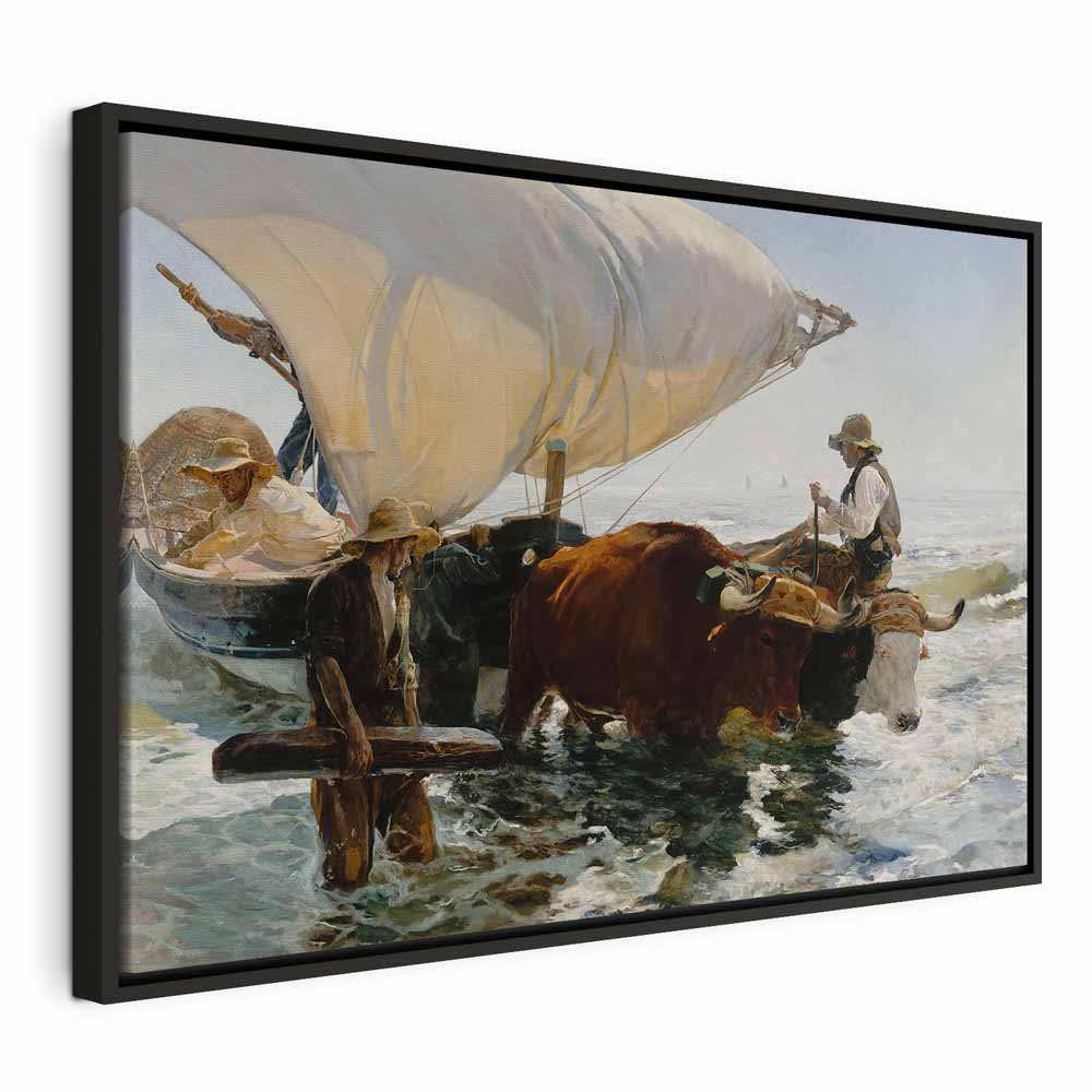 Canvas Print - The Return from Fishing ( Sorolla )