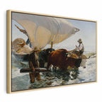 Canvas Print - The Return from Fishing ( Sorolla )