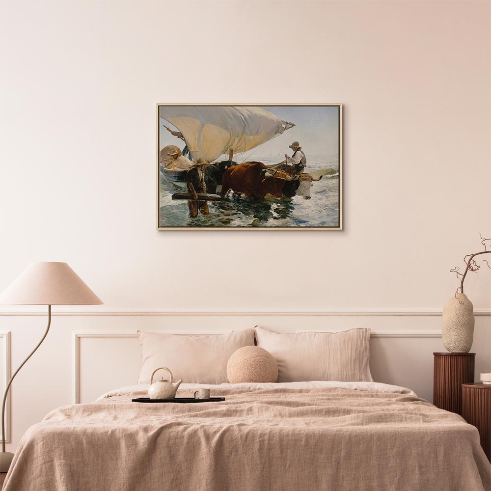 Canvas Print - The Return from Fishing ( Sorolla )