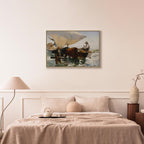 Canvas Print - The Return from Fishing ( Sorolla )