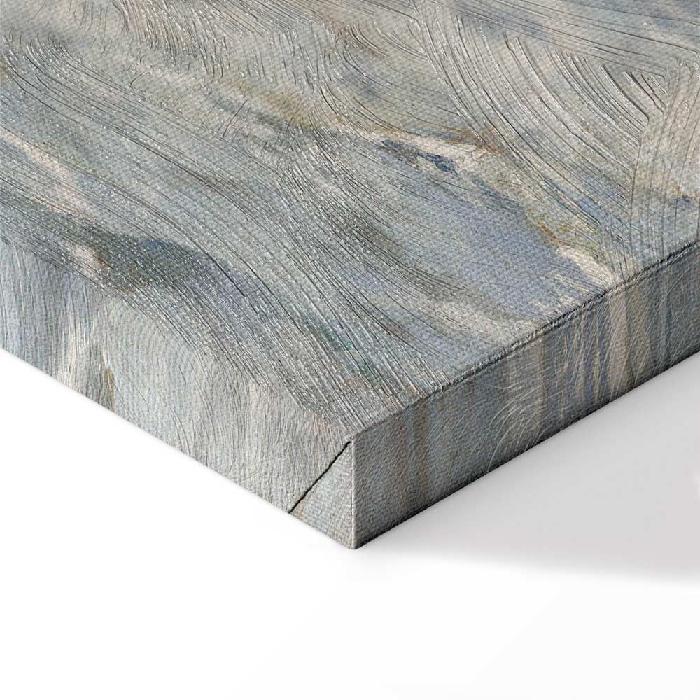 Fishing Boats Seascape Classic Canvas Print