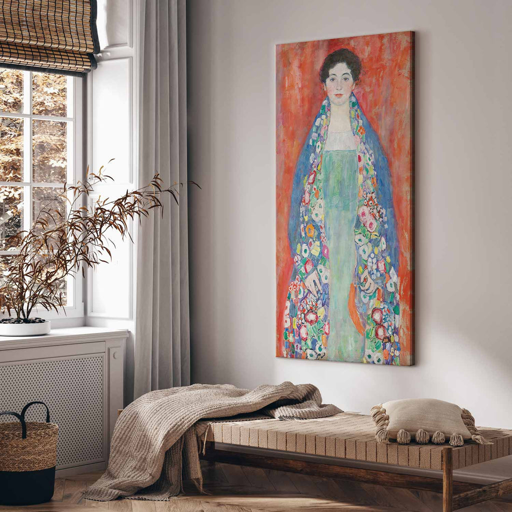 Klimt Portrait of Fräulein Lieser Classic DIY Canvas Print