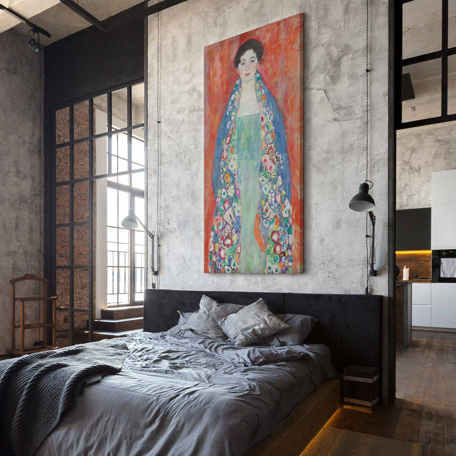 Klimt Portrait of Fräulein Lieser Classic DIY Canvas Print