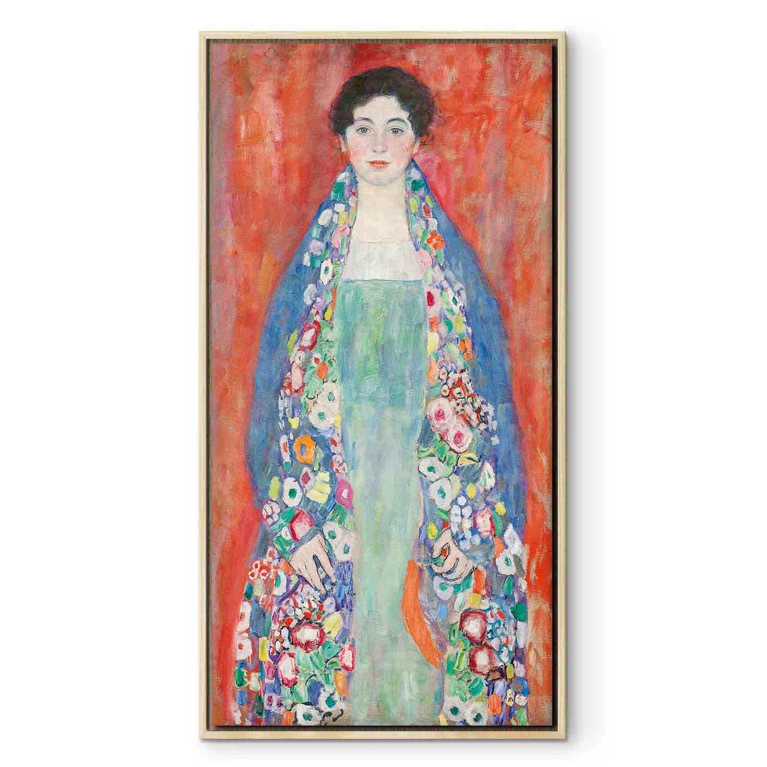 Klimt Portrait of Fräulein Lieser Classic Canvas Print
