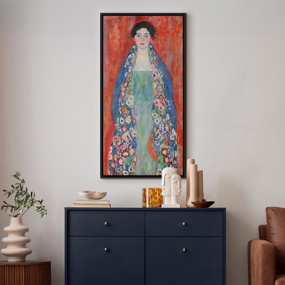 Canvas Print - Portrait of Fräulein Lieser