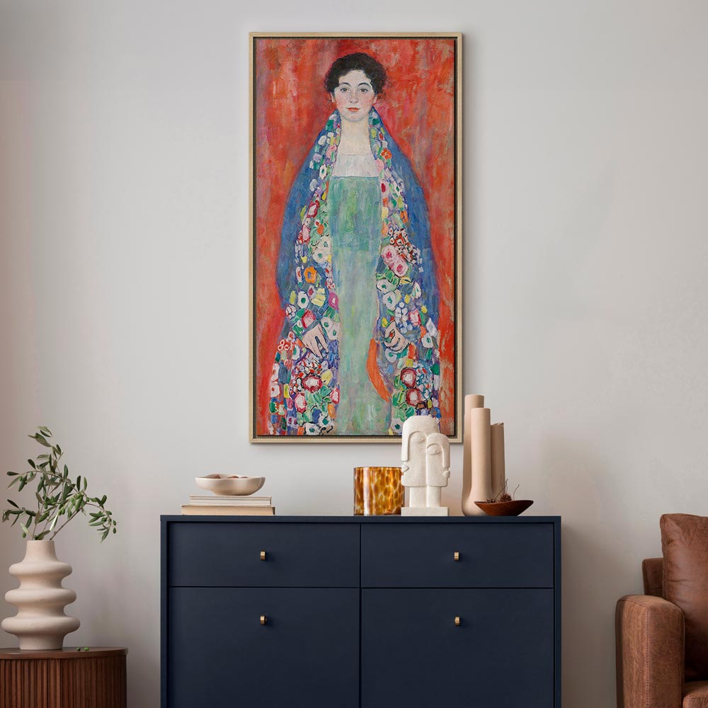 Canvas Print - Portrait of Fräulein Lieser