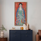Canvas Print - Portrait of Fräulein Lieser