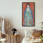 Canvas Print - Portrait of Fräulein Lieser