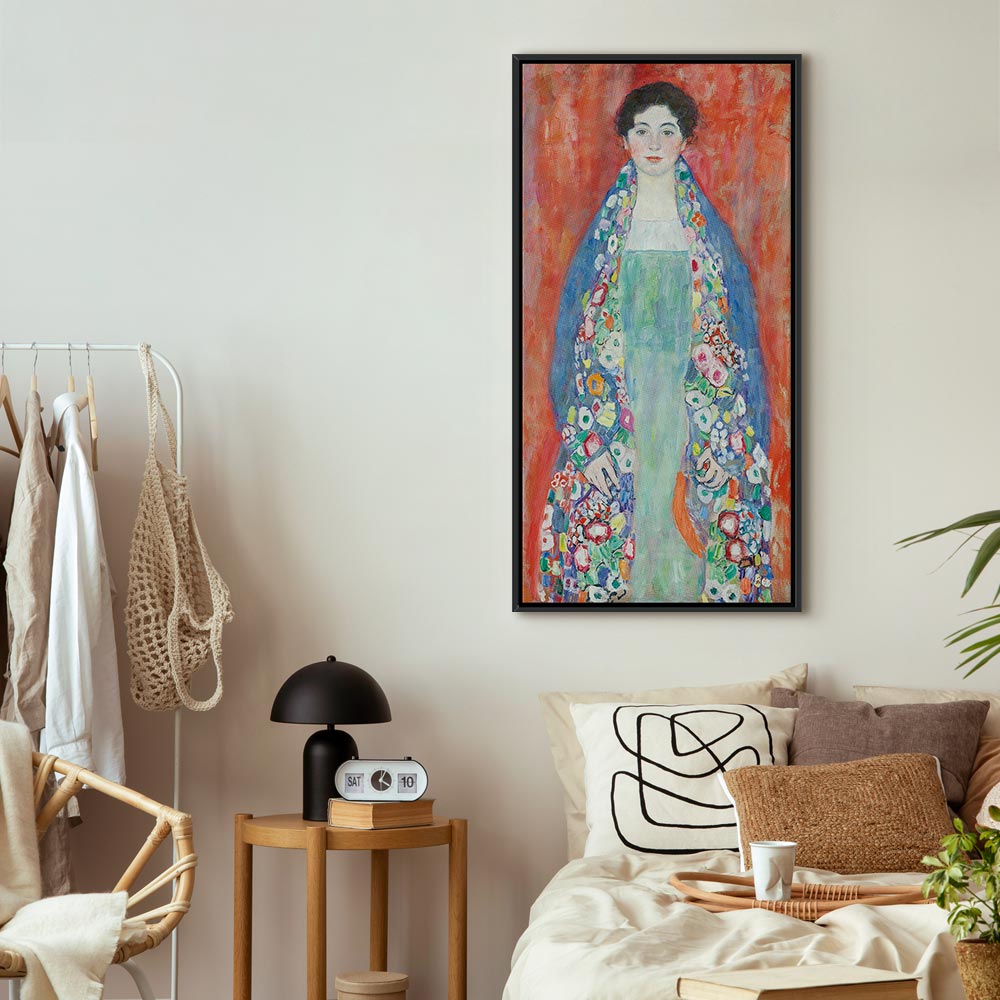 Canvas Print - Portrait of Fräulein Lieser