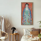 Canvas Print - Portrait of Fräulein Lieser