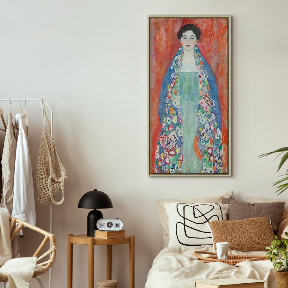 Canvas Print - Portrait of Fräulein Lieser