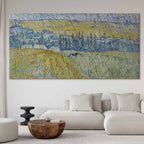 Auvers in the Rain van Gogh DIY Large Canvas Print