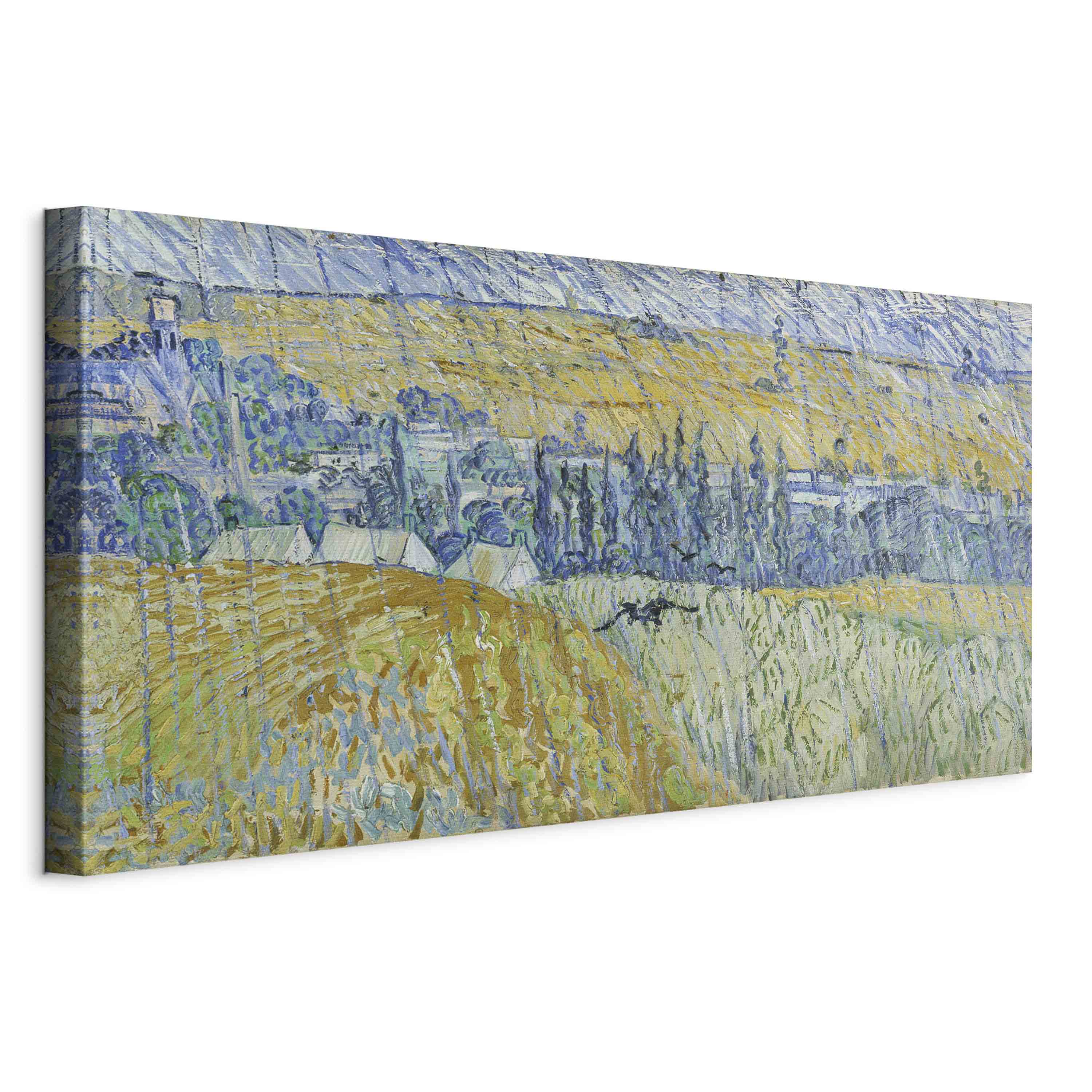 Auvers in the Rain Vincent van Gogh Classic Canvas Print