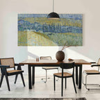 Auvers in the Rain Vincent van Gogh Classic Canvas Print