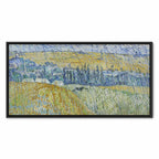 Auvers in the Rain Vincent van Gogh Classic Canvas Print