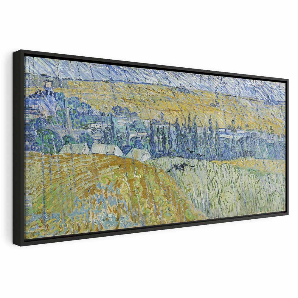 Auvers in the Rain Vincent van Gogh Classic Canvas Print