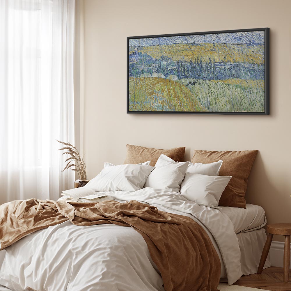 Auvers in the Rain Vincent van Gogh Classic Canvas Print