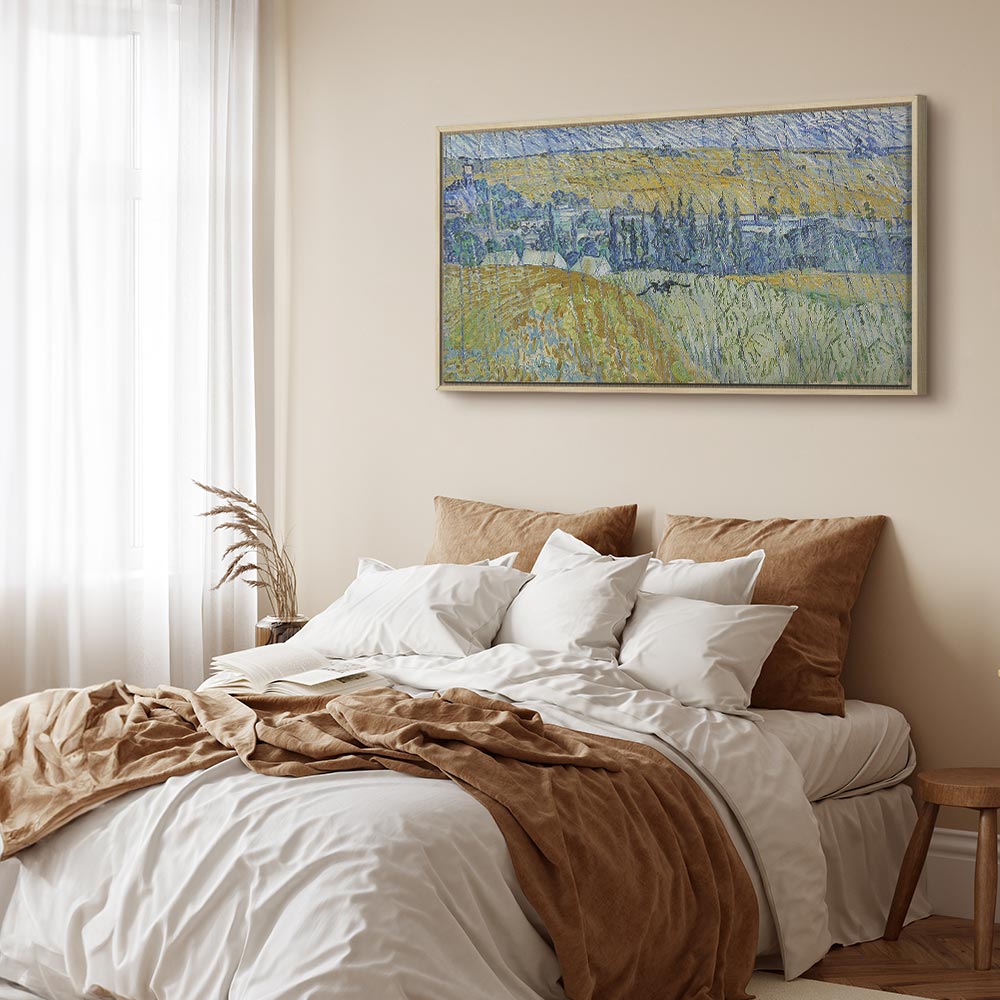 Auvers in the Rain Vincent van Gogh Classic Canvas Print